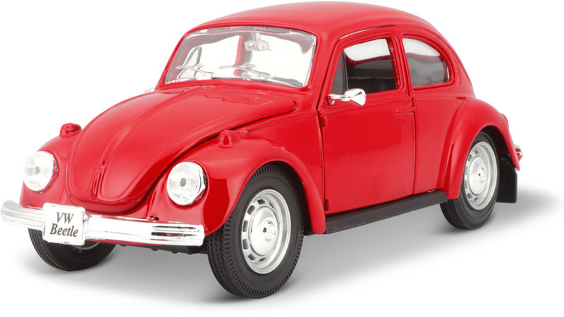 Maisto Volkswagen Beetle 1:24 červená