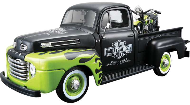 Maisto Ford F-1 Pickup 1948 s FL Panhead 1948 1:24