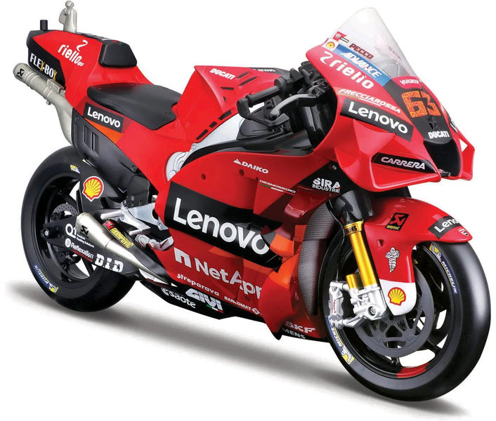 Maisto Ducati Lenovo GP 2022 1:6 #63 Bagnaia