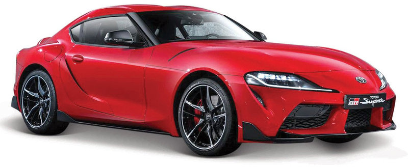 Maisto Toyota Supra GR 1:24 červená