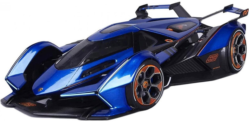 Maisto Lamborghini V12 Vision Gran Turismo 1:18 modrá