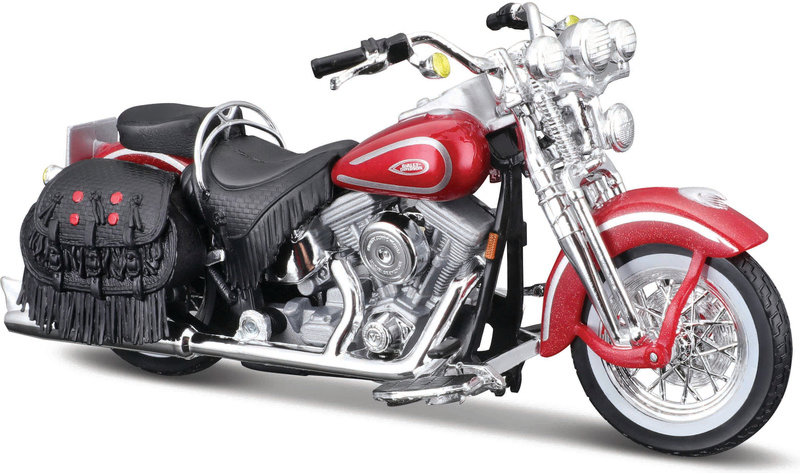 Maisto Harley-Davidson FLSTS Heritage Softail Springer 1999 1:18 červená
