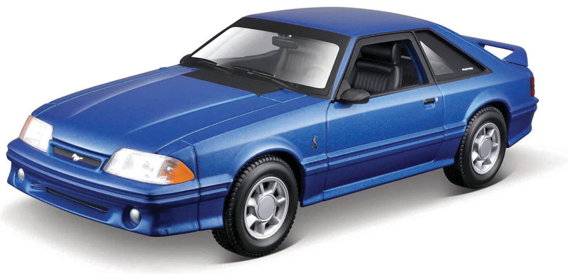 Maisto Ford Mustang SVT Cobra 1993 1:24 modrá metalíza