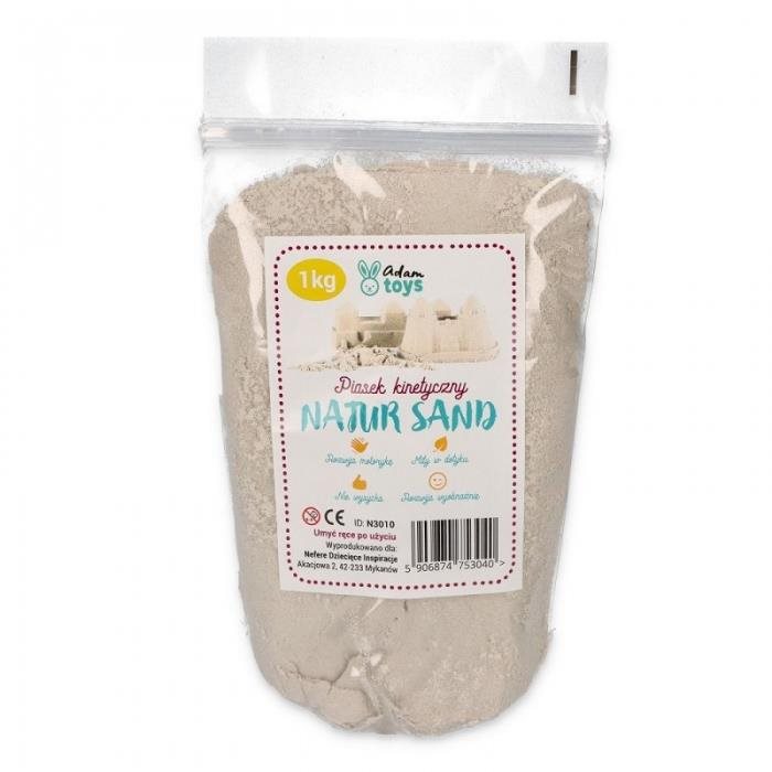Adam Toys, Kinetický piesok – prírodný – 1 kg