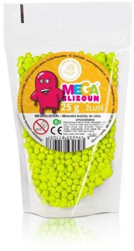 MEGABUBLINA Megaslizoun - minerální kuličky do slizu - žluté - 25 g