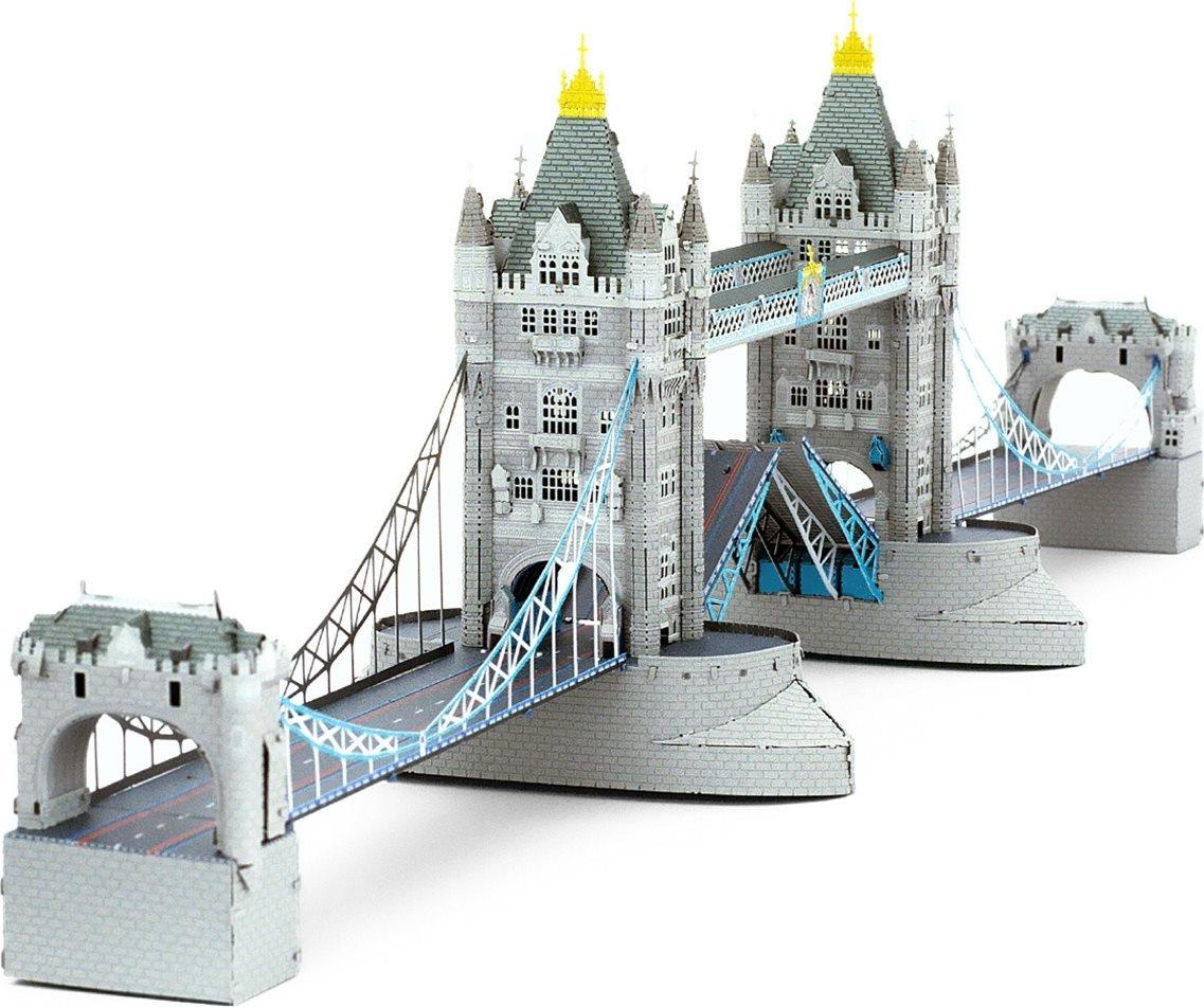Metal Earth Luxusná oceľová stavebnica London Tower Bridge
