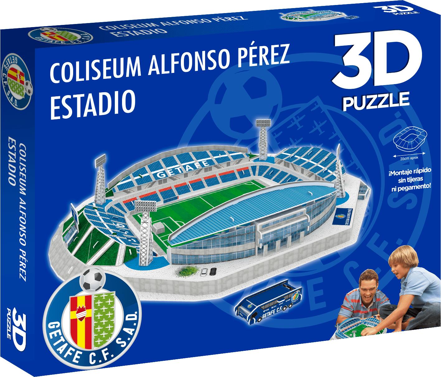 3D Puzzle Stadium 3D puzzle Stadion Coliseum Alfonso Pérez – FC Getafe