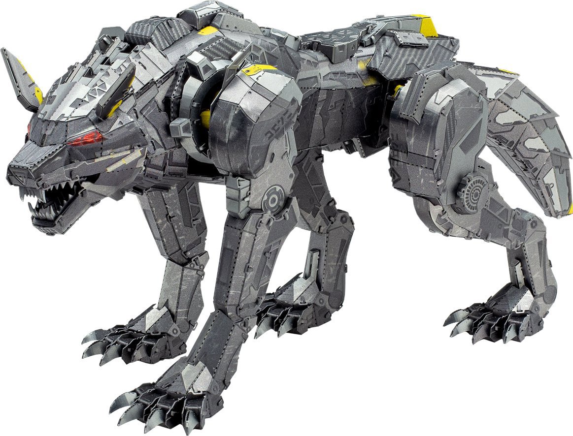 METAL EARTH 3D puzzle Premium Series: Kybernetický vlk