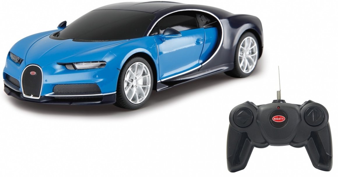 Jamara Bugatti Chiron 1 : 24 blue 40 MHz