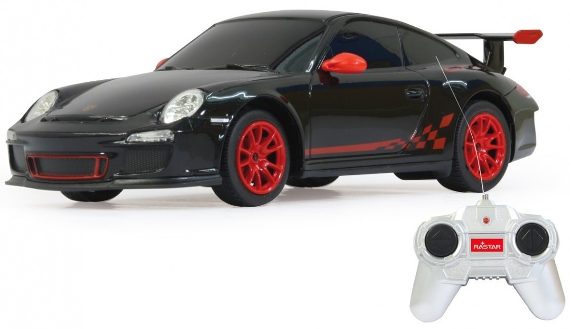 Jamara Porsche GT3 RS 1:24 black 40 MHz