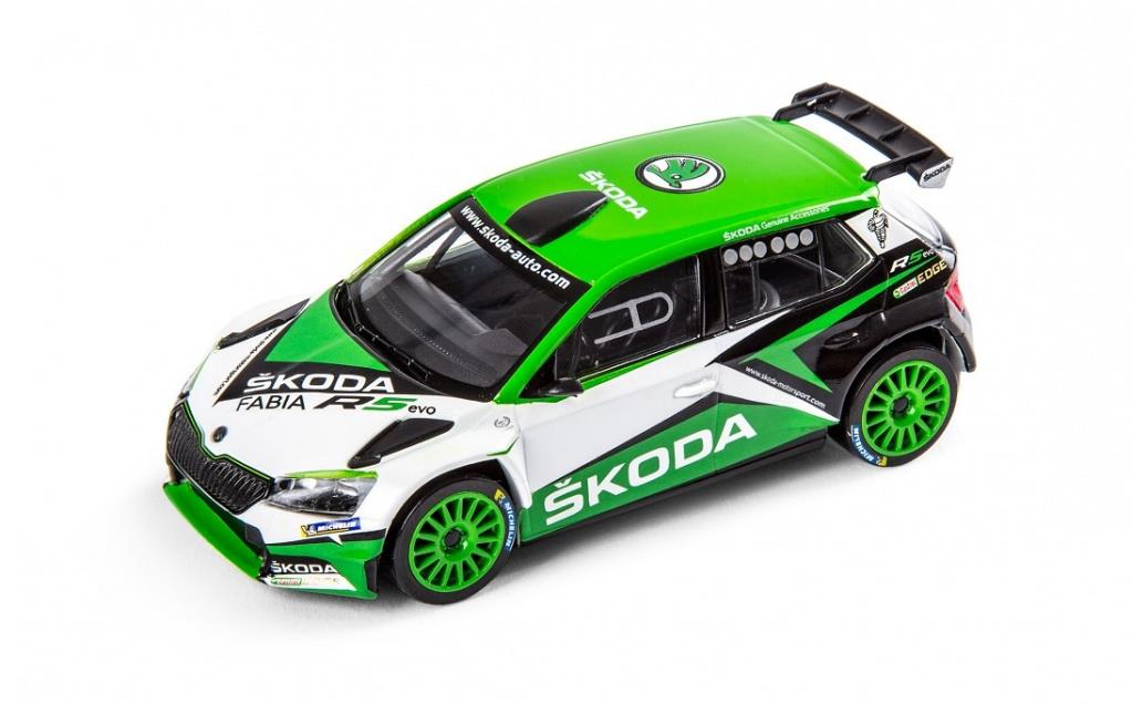 Škoda Fabia R5, zelená