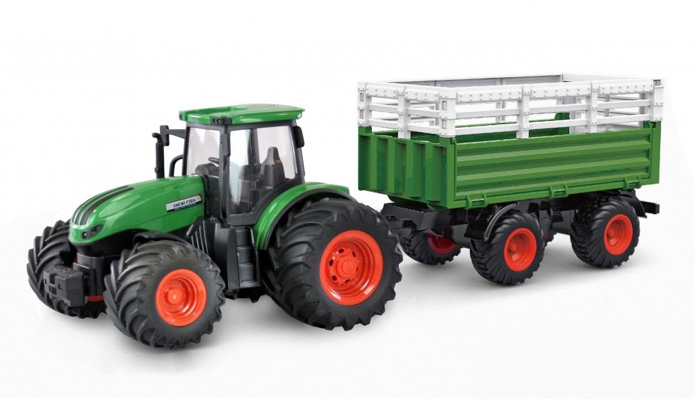 Amewi RC Traktor 2,4 GHz s prepravníkom zvierat