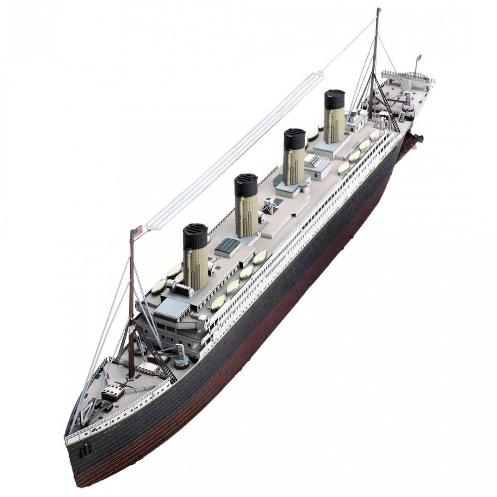 Metal Earth Luxusná oceľová stavebnica Titanic