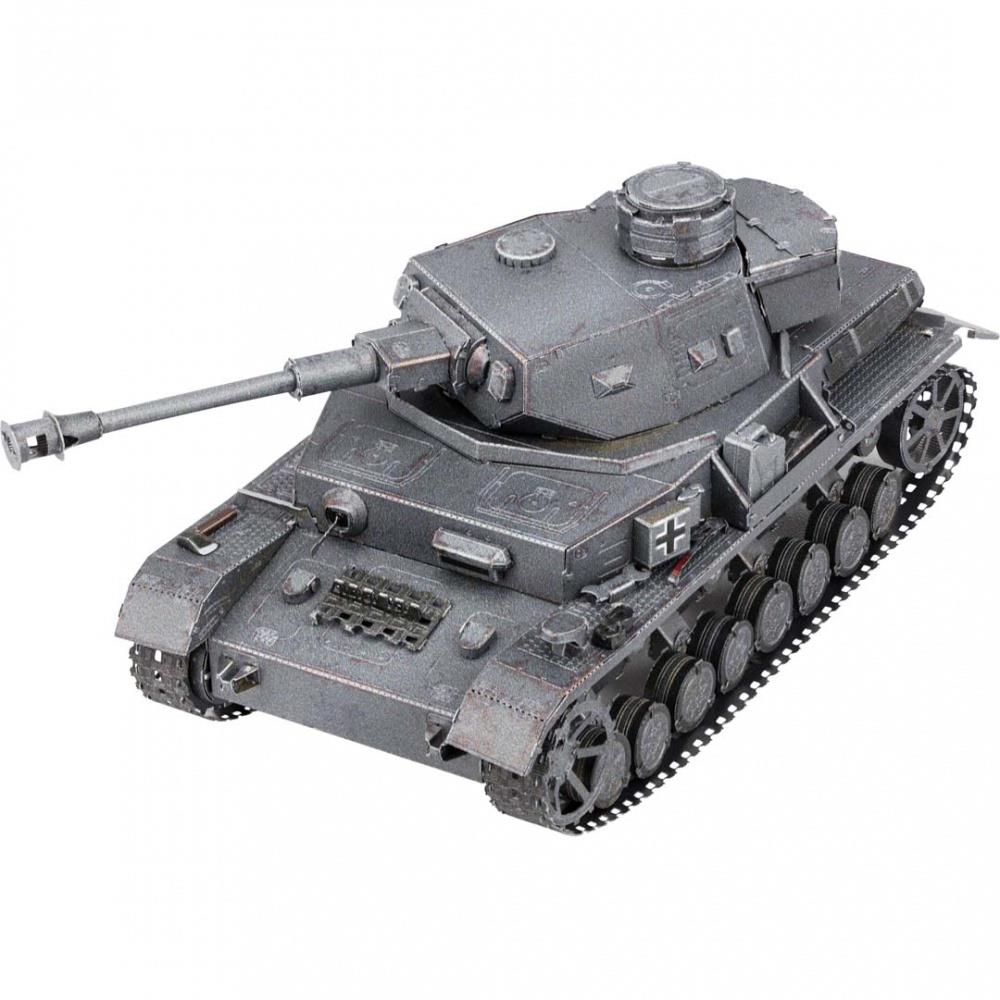 Metal Earth Luxusná oceľová stavebnica Panzer IV Tank