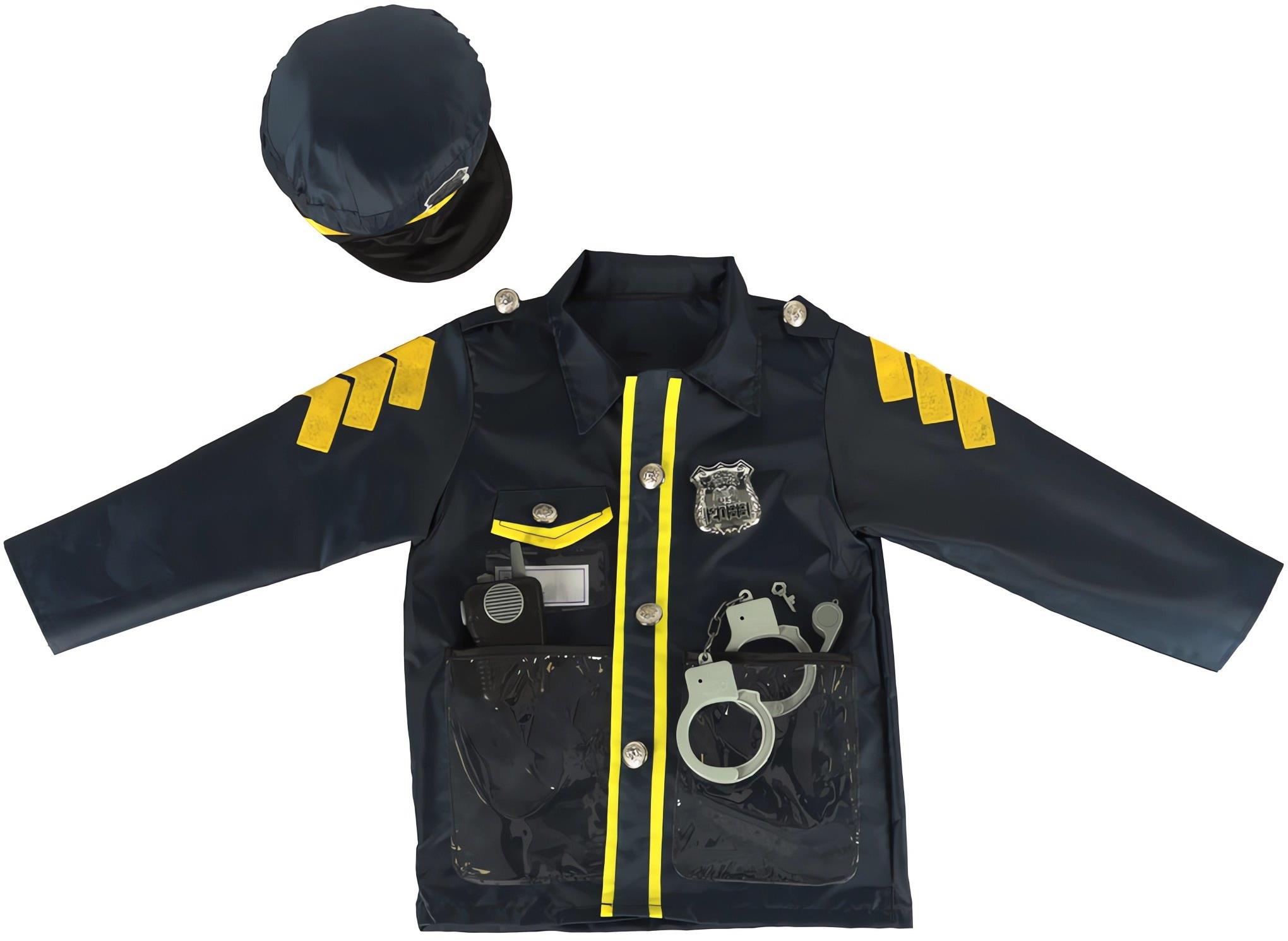 KIK KX4296 Karnevalový kostým policajt 3-8 rokov