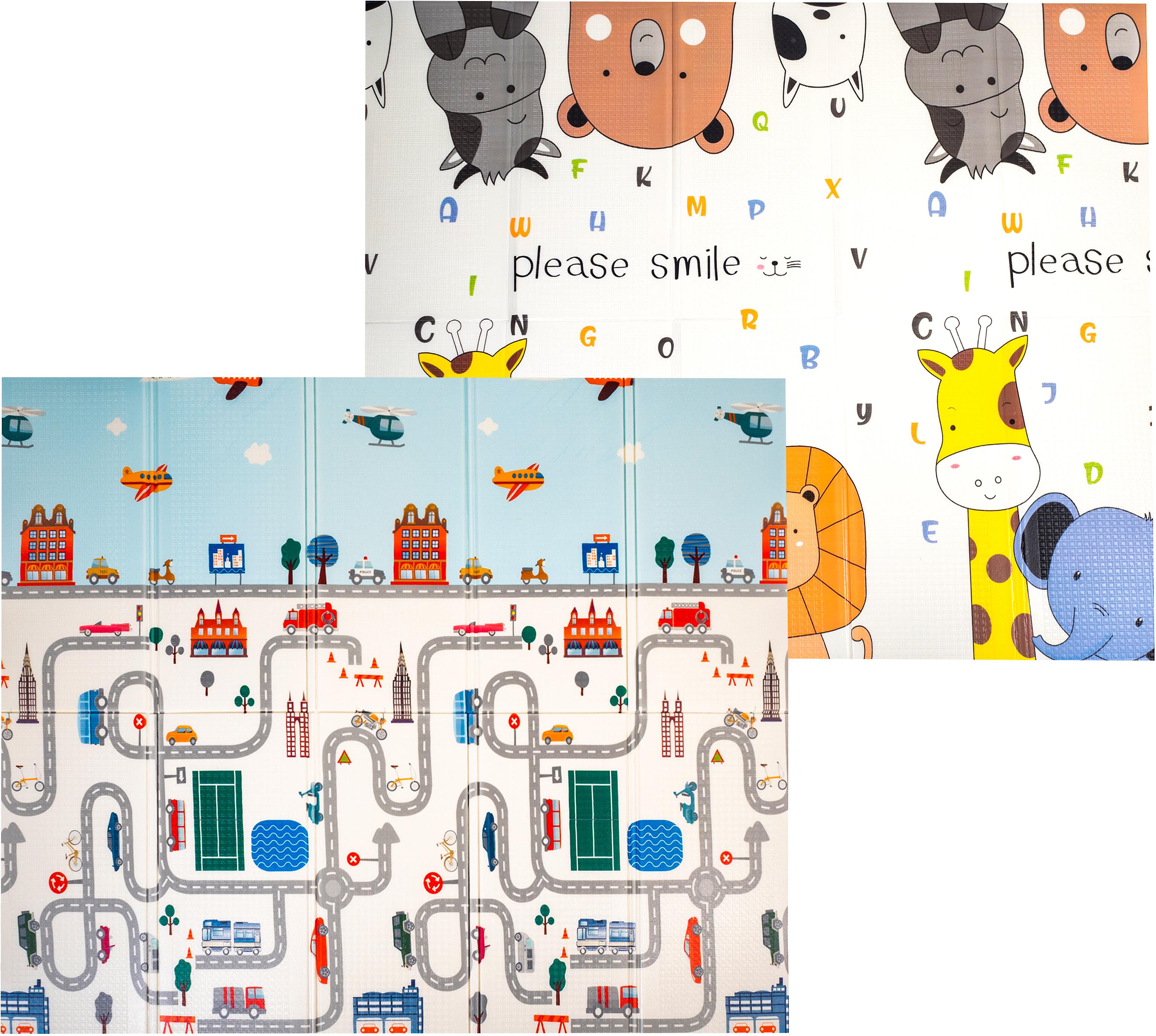 Aga4Kids Detská skladacia penová podložka 200 × 180 cm MR132