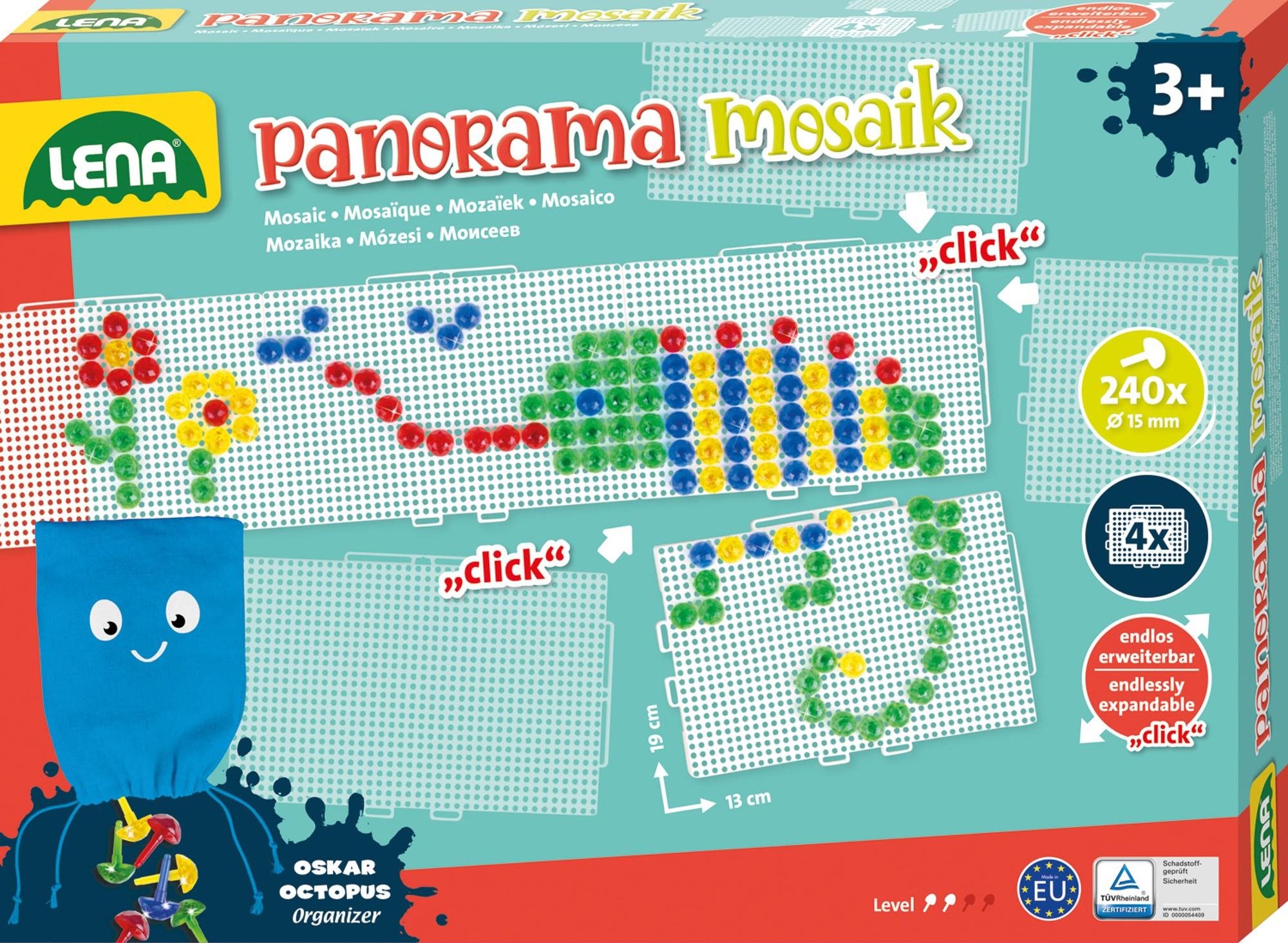 Lena Mozaika súprava, panoráma XL transparentná