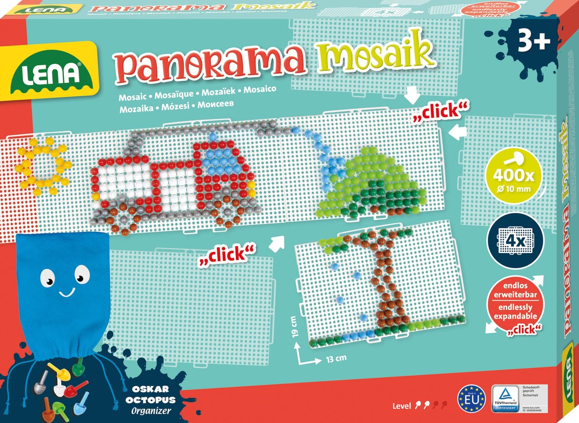 Lena Mozaika sada, panoráma XL farebná