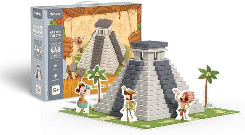 Mideer Moje první stavba Mayská pyramida 446 dílků
