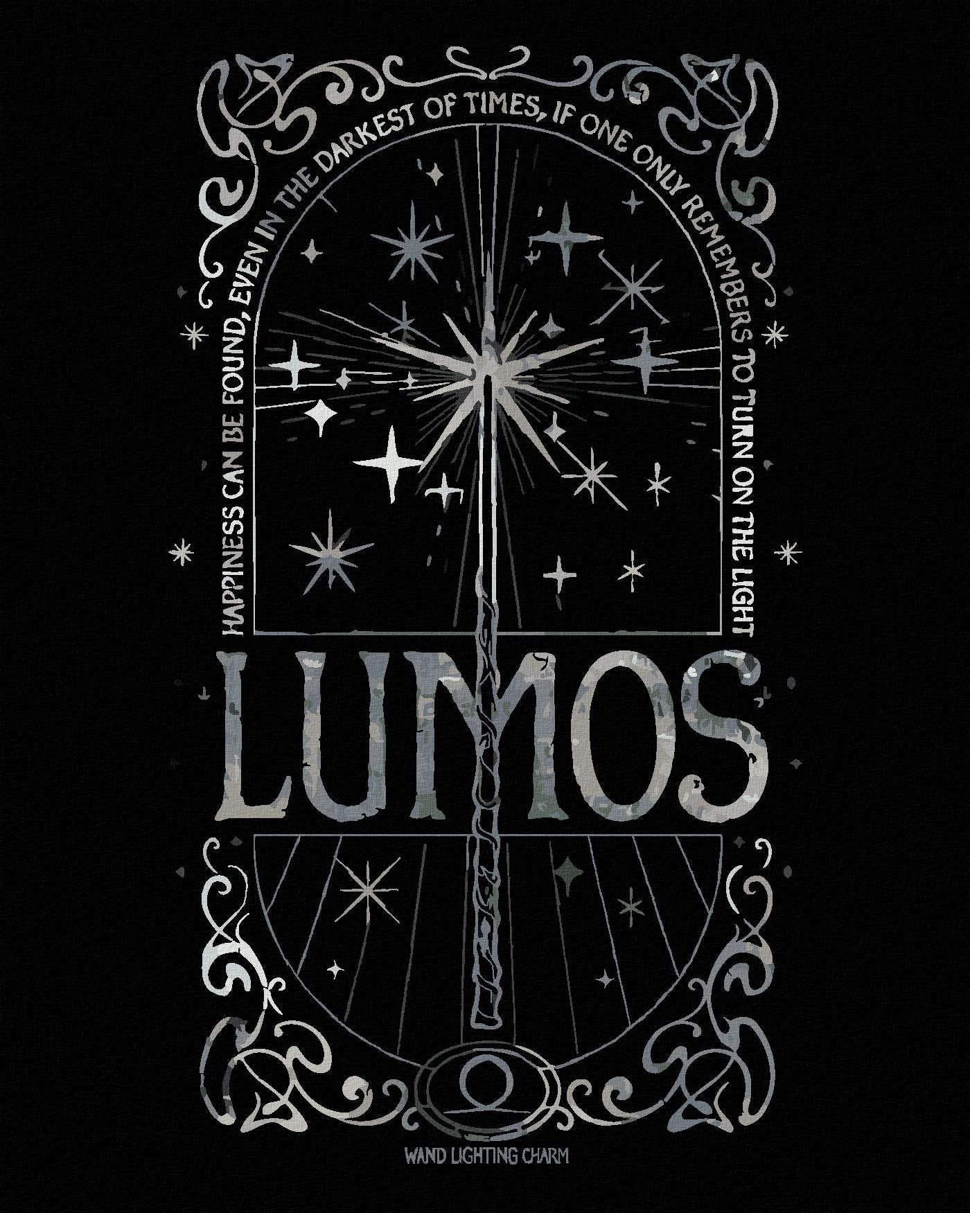Zuty – Maľovanie podľa čísel – Plagát Lumos (Harry Potter), 40 × 50 cm, plátno