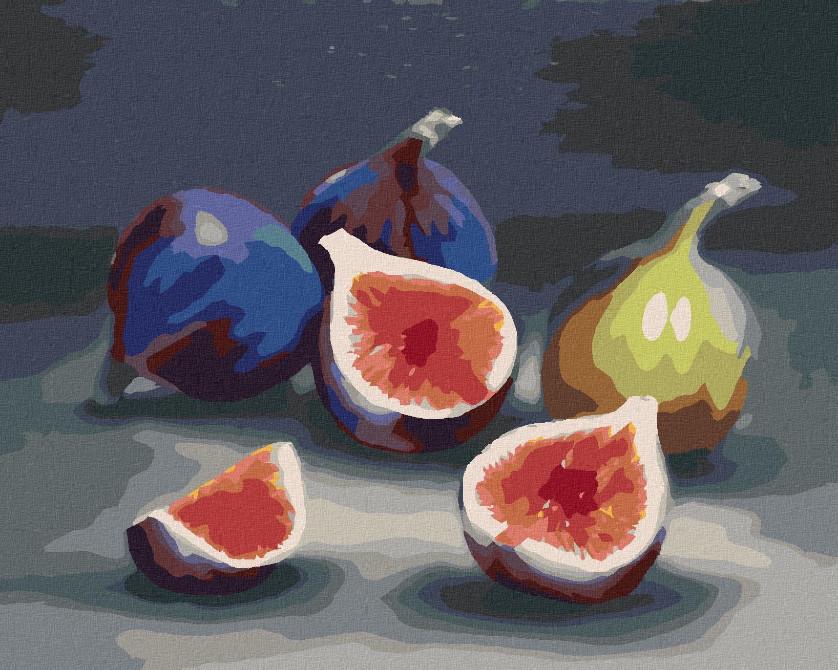 Zuty – Maľovanie Podľa Čísel – Figy 1 (Myroslava Voloschuk), 40 × 50 cm, Plátno