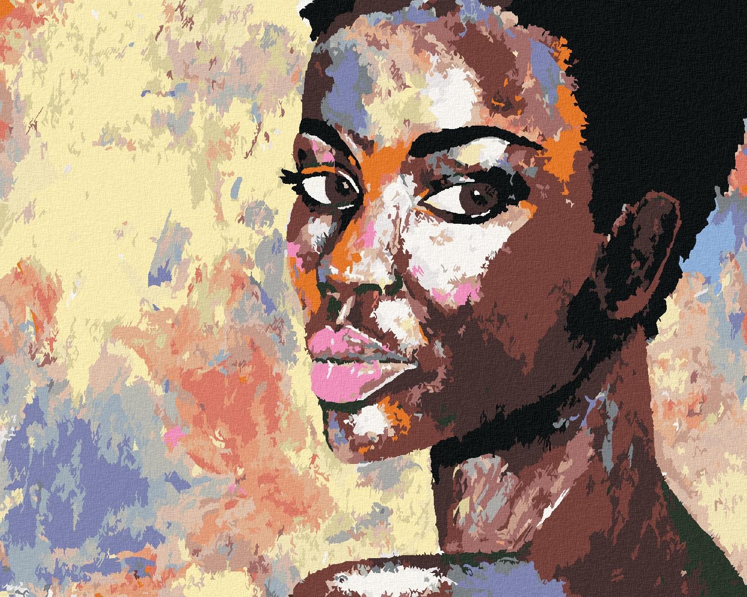 Zuty – Maľovanie Podľa Čísel – Portrét Africkej Ženy, 40 × 50 cm, Plátno