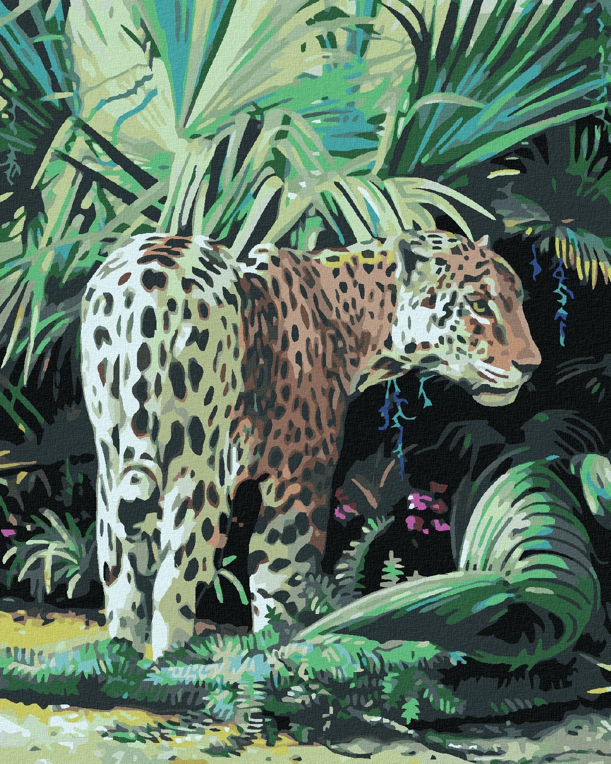 Zuty – Maľovanie Podľa Čísel – Gepard (D. Rusty Rust), 40 × 50 cm, Plátno