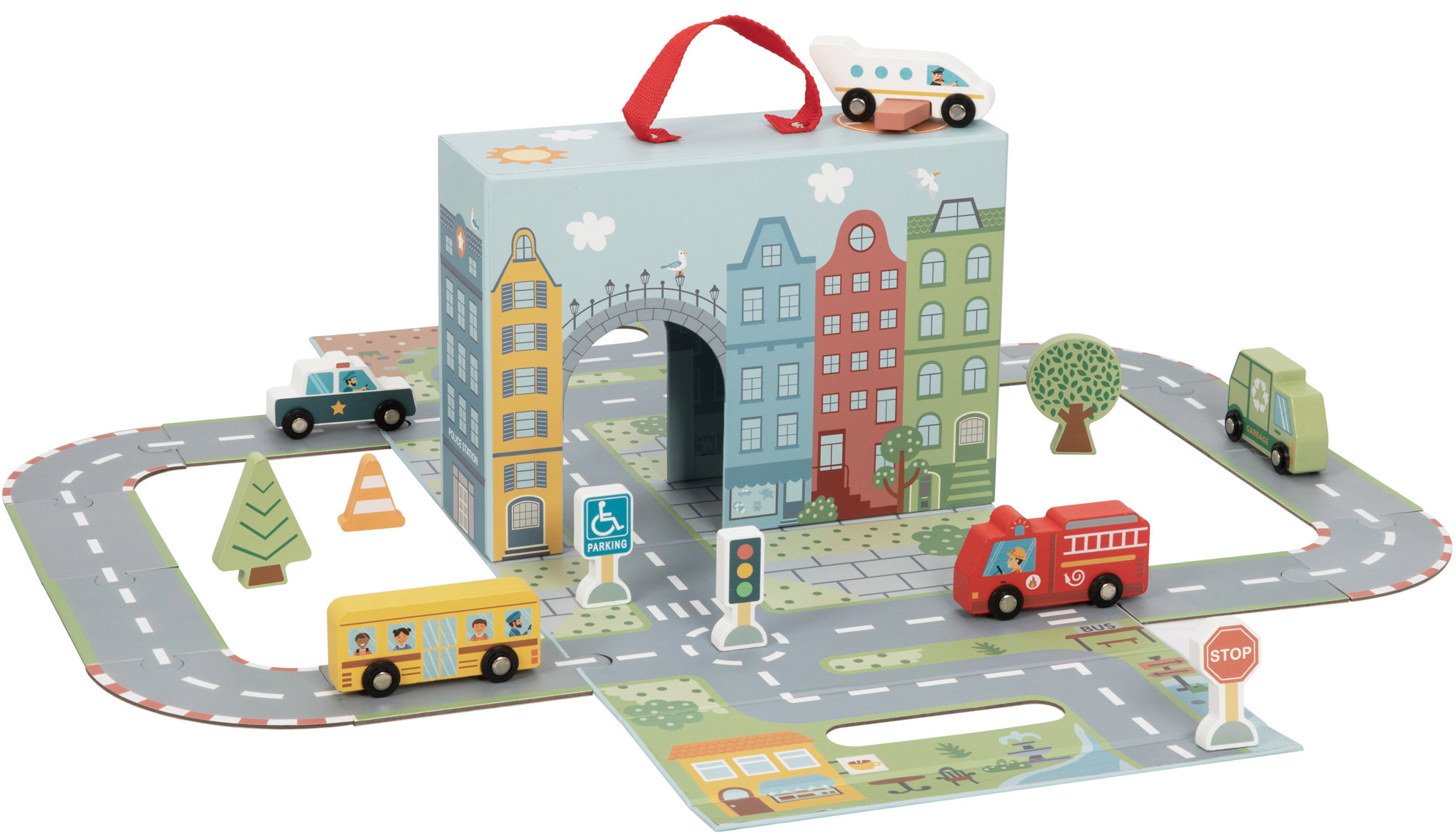 BusyKids Montessori Mobilní hra Město
