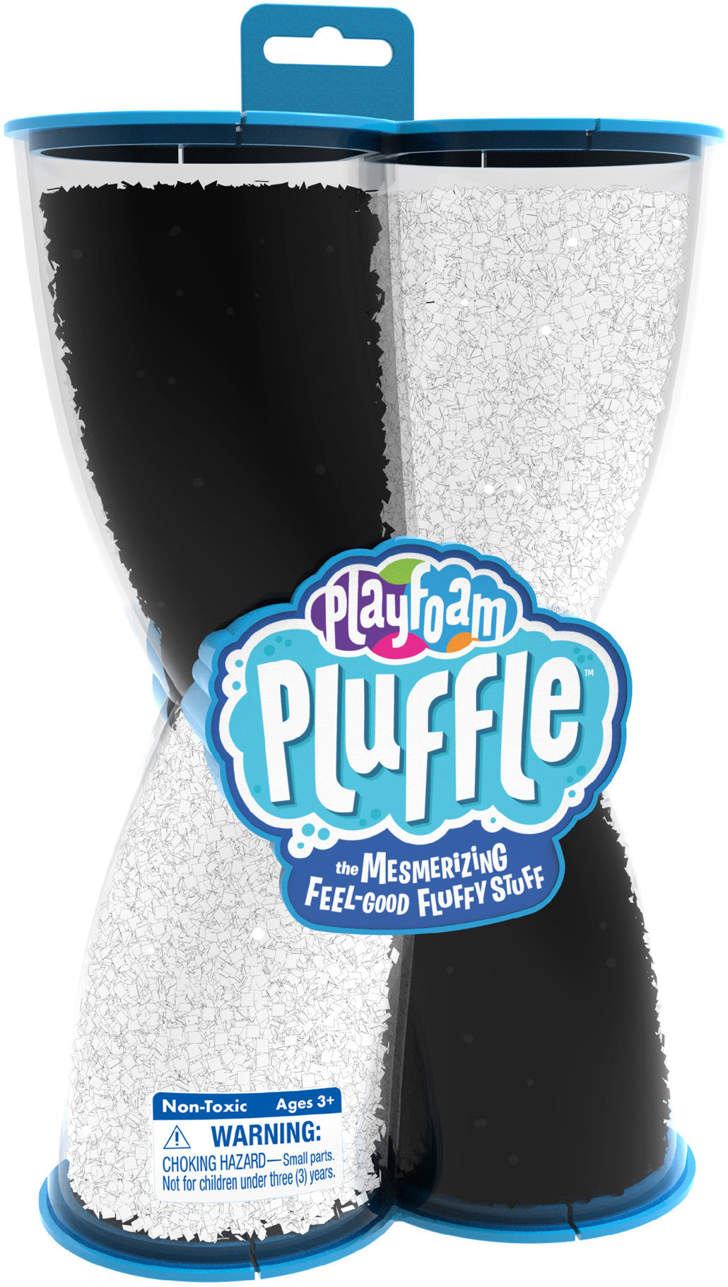 Learning Resources Playfoam puffle twist, černá a bílá