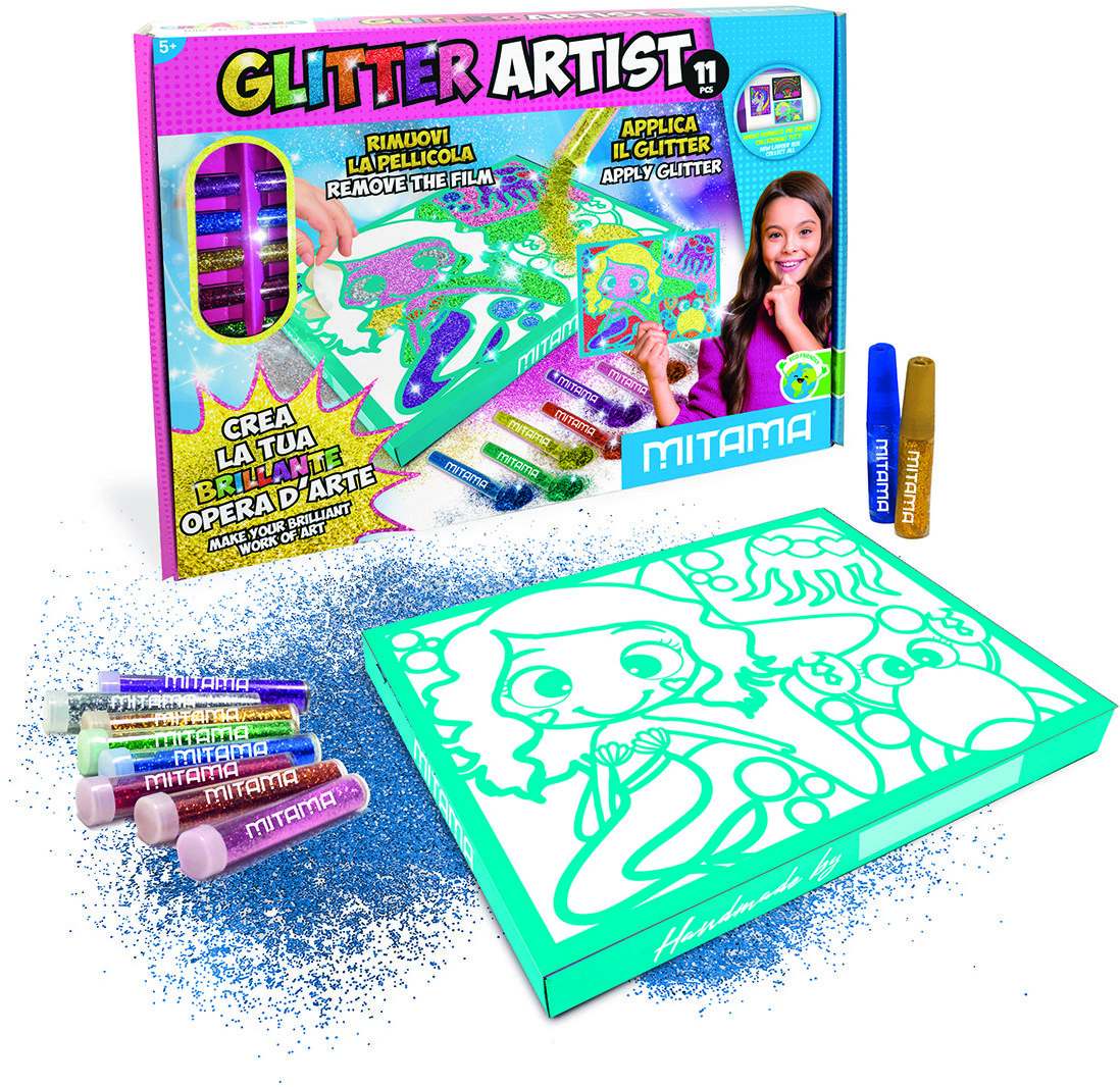 MITAMA Glitter Artist Mermaid, 11 ks