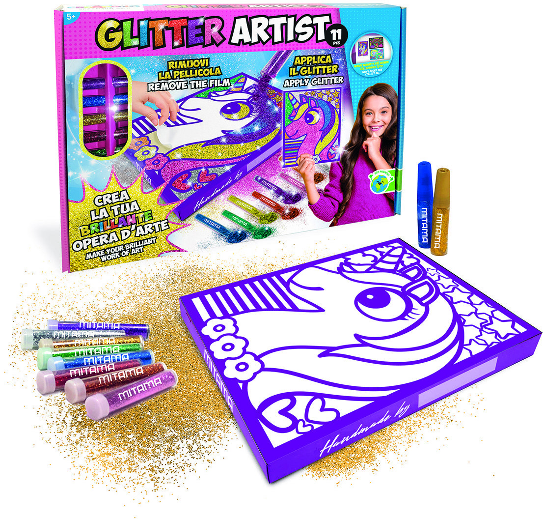 MITAMA Glitter Artist Unicorn, 11 ks