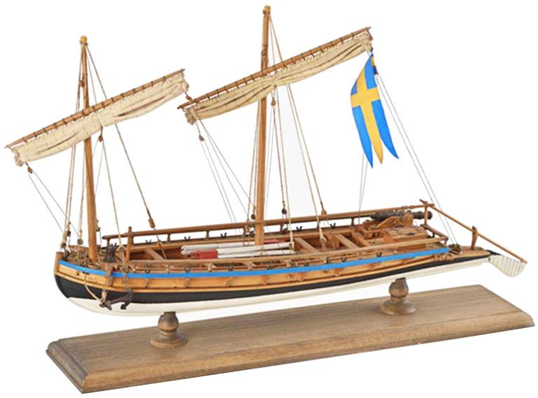 Amati Švédska vojnová loď 1775 1 : 35 kit