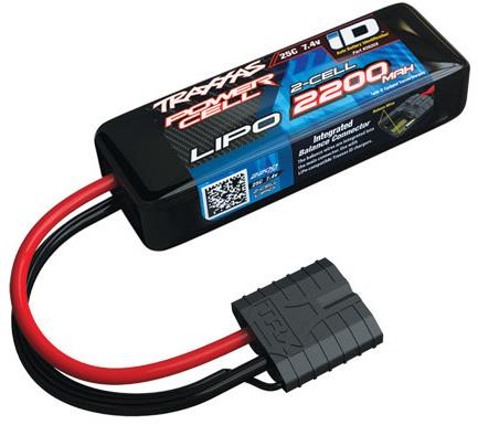 Traxxas LiPo batéria 7,4 V 2200 mAh 25C iD