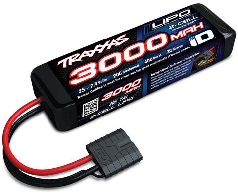 Traxxas LiPo batéria 7,4 V 3000 mAh 25C iD