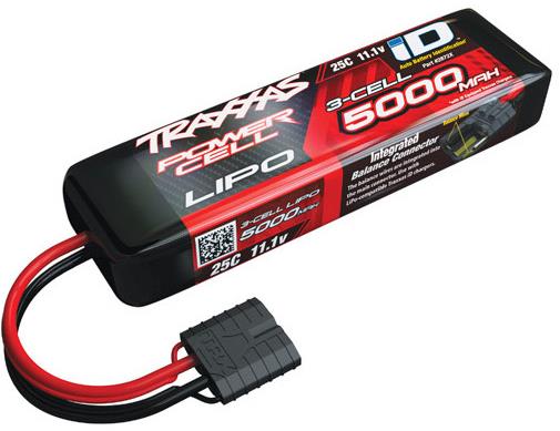 Traxxas LiPo batéria 11,1 V 5000 mAh 25C iD dlhá