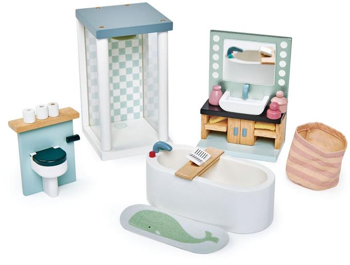 Tender Leaf Dolls House Bathroom Furniture