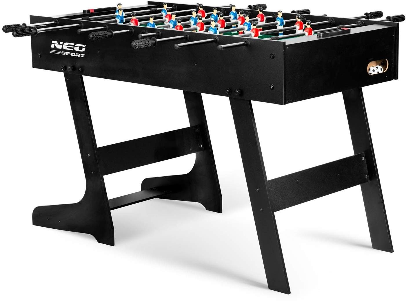 Neo-Sport Stolný futbal NS-803 čierny 121 × 61 × 80 cm