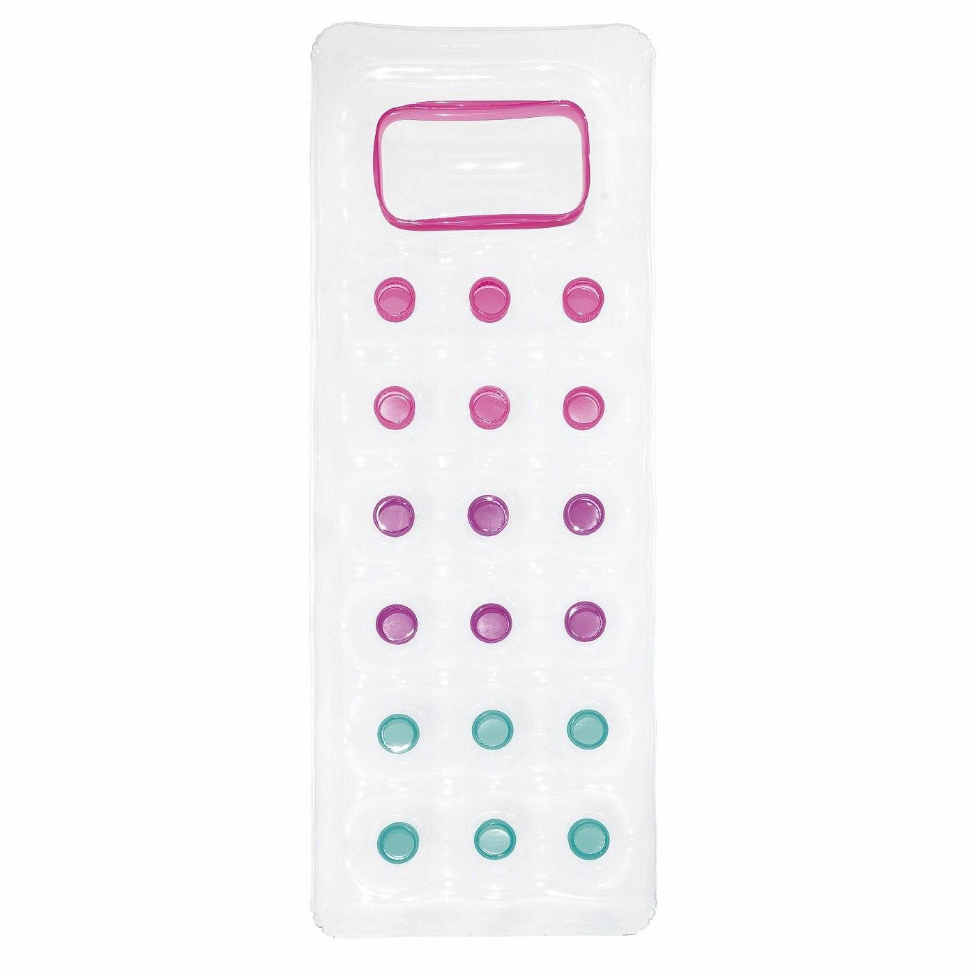 Bestway 43040 s priezorom a priehlbinami TRANSPARENT 188 × 71 cm