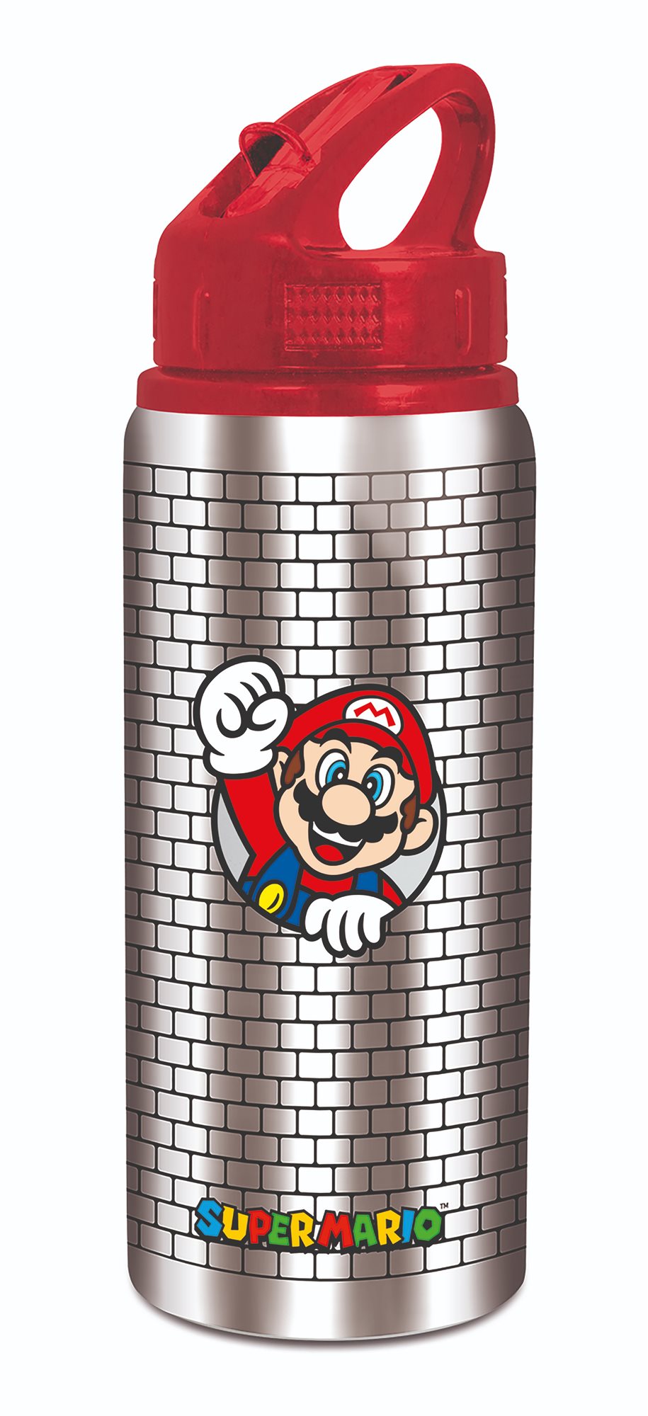 Hliníková fľaša šport 710 ml, Super Mario