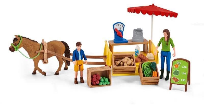 Schleich Mobilný farmársky stánok 42528