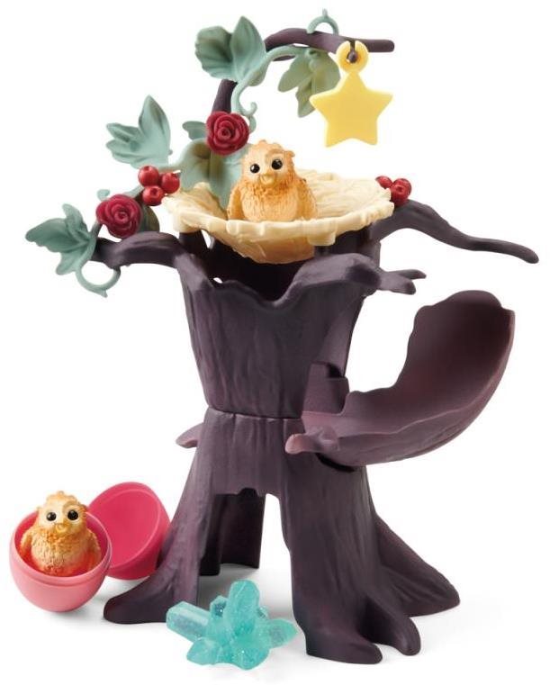 Schleich Šmýkajúce sa sovičky 42525