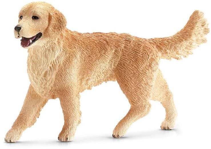 Schleich 16395 Zvieratko – fena zlatého retrievera