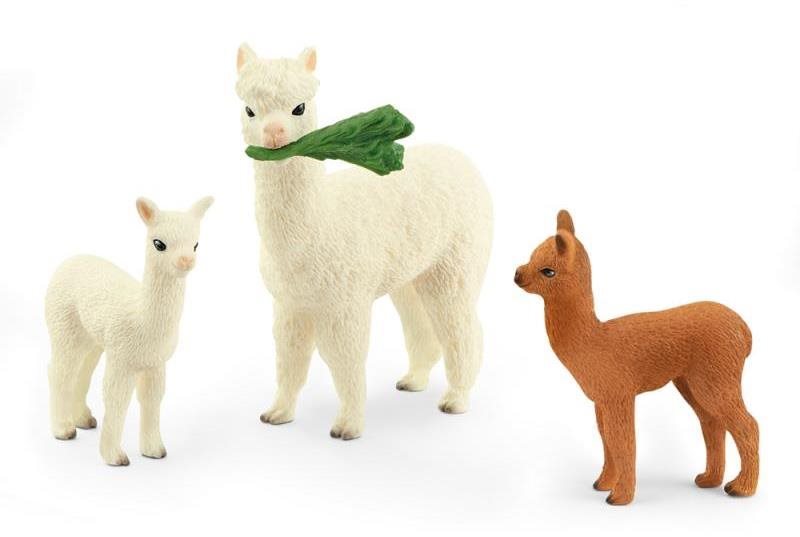 Schleich 42544 Rodina lám Alpaka