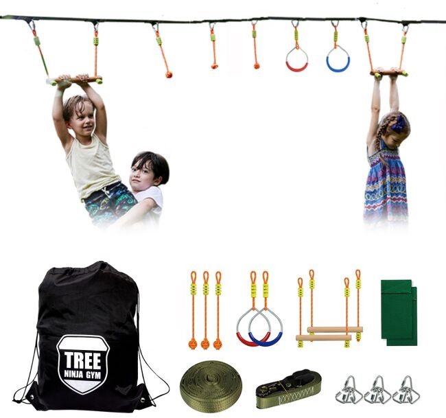 Dvedeti Ninja prekážková dráha