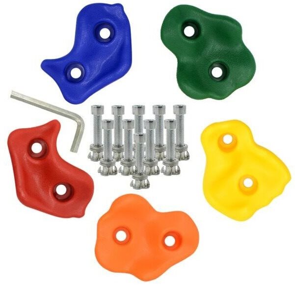 Dvedeti Lezecké príchytky plastové 5 ks