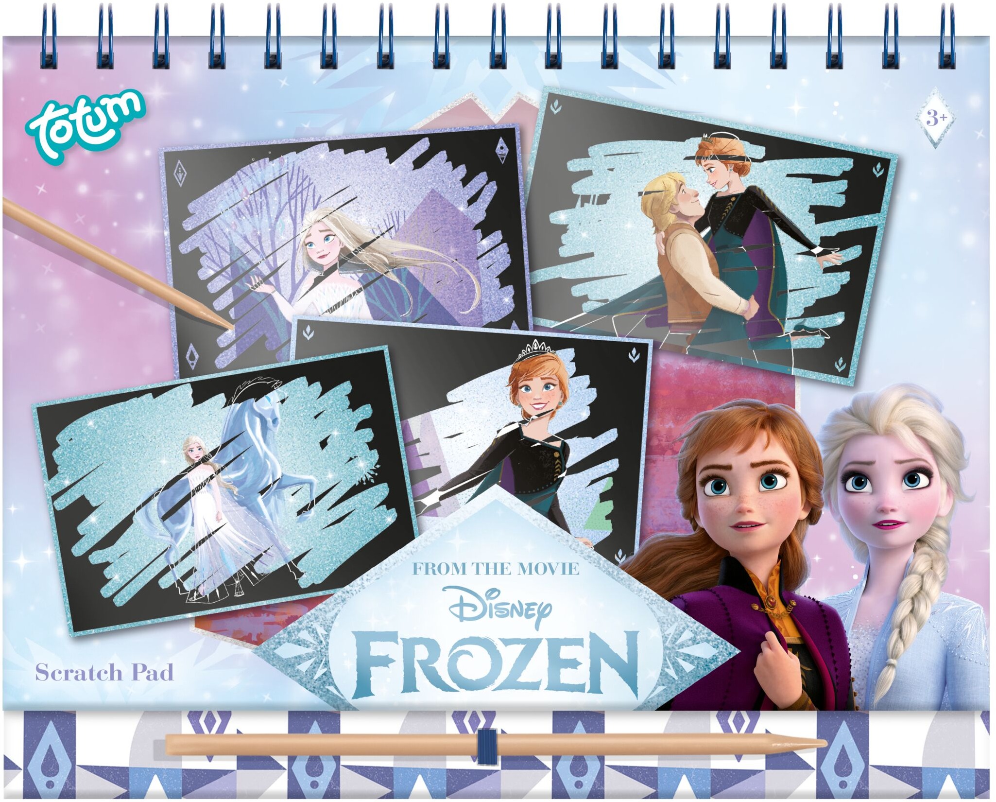 Ľadové kráľovstvo II – škrabacie obrázky