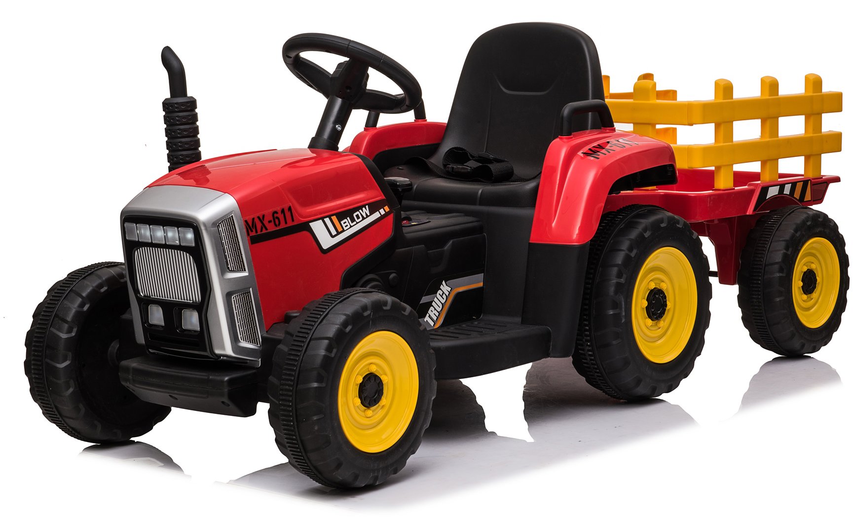 John Deere Tractor Lite – červený
