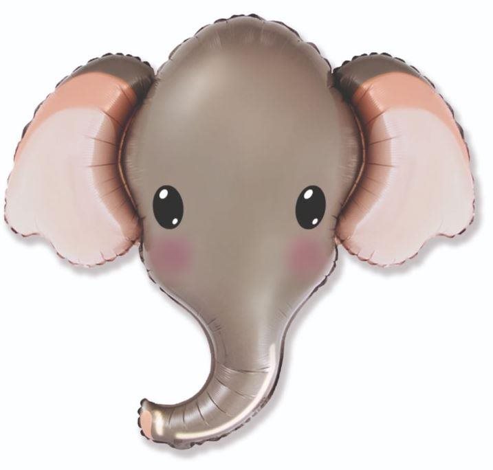 Fóliový balónik slon – safari – 61 cm
