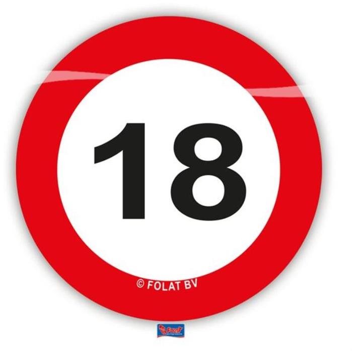 Konfety na stôl xl dopravná značka 18 – 48 ks