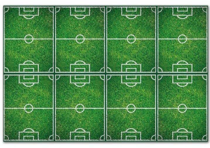 Plastový obrus futbal 120 × 80 cm